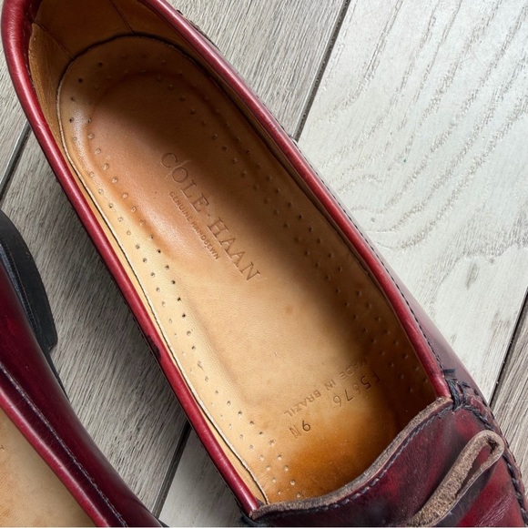 Cole Haan Pinch Tassel Loafers - Burgundy main image 10
